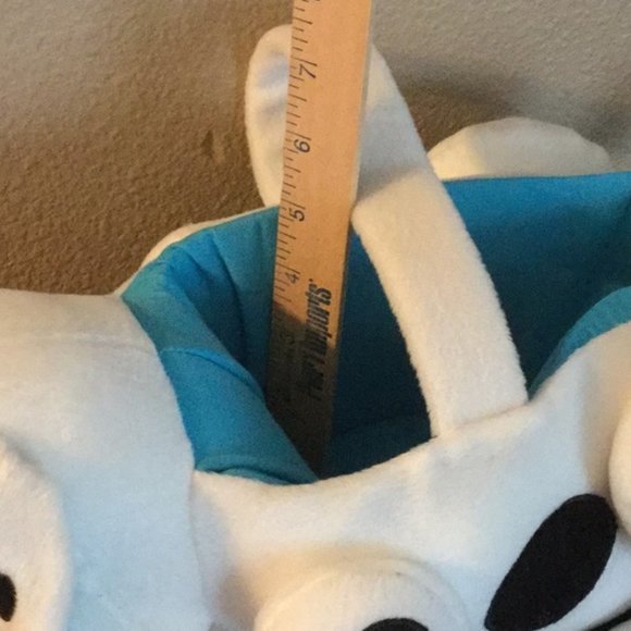 Plush dog Easter basket / Purse - Picture 3 of 6